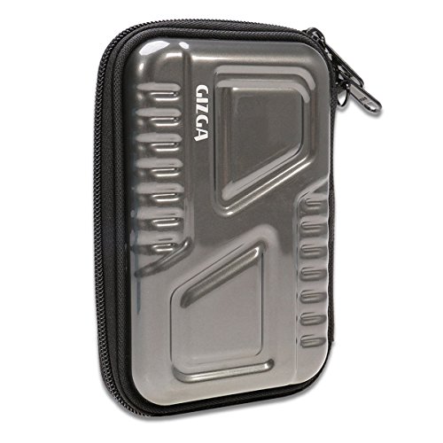 GIZGA 2.5" Hard Drive Case Metallic Hard Disk Armour (Slate Grey) RS.449 (55.00% Off) - Amazon
