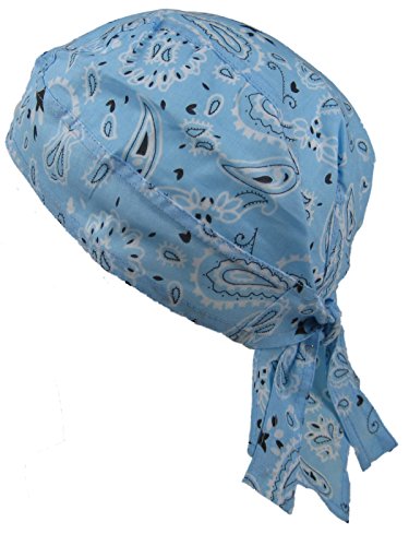 Preisvergleich Produktbild BANDANA, zum Binden, Paisley, Blau