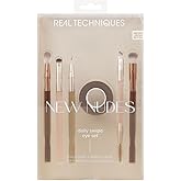 REAL TECHNIQUES Yeni Nudes Daily Swipe G&ouml;z Seti, G&ouml;z Farı, Liner, Brows, Makyaj Bant, Doğal veya Dumanlı Makyaj G&ouml;r&uuml;n&uuml;m&uuml; i&ccedil;in