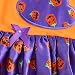 iiniim 4pcs Infant Baby Girls Headband Romper Dress Leg Warmers Shoes Outfits Orange Magic Hat 3-6 Months