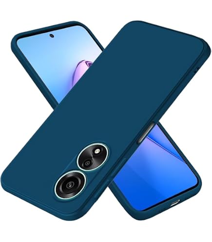 GOGME Cover per Oppo Reno 6 5G (Reno6 5G), Custodia Protettiva Completa in Silicone TPU Morbido, Cover Antipolvere Antiurto - Nero