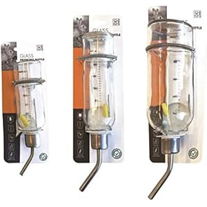 mpets Fläschchen aus Glas L für Nager