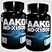 Produktbild AAKG NoX 1500- 240 Kapseln, Reines A-AKG Arginin-Alpha-Keto-Glutarat, Aminosäure, Nitro + Pre-Workout Booster, Stärkste Arginin Muskelaufbau, In bester Premium Qualität zum Besten Preis!