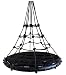 Produktbild Unbekannt Nestschaukel Spyder Nest Swing Spider Black mit Auflagekissen Netzschaukel Kinderschaukel Tragkraft 200 kg
