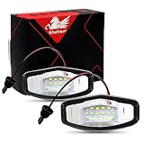 【 Alta eficiencia, bajo consumo de energía 】 18 3528 SMD LED de alta potencia por bombilla, le brindan una luz blanca de xenón perfecta. Ahorro de energía, vida útil más larga que las bombillas halógenas comunes.