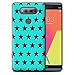 Produktbild Stuff4 Hülle / Case für LG V20 F800/H990/VS995 / Türkis Muster / Sterne Muster Kollektion