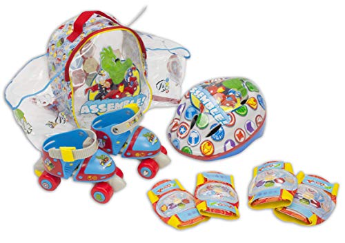 Spiderman - Set Mini Roller en Mochila (Saica Toys 9408)