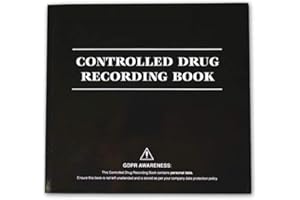 VSAFETY ValueProducts GDPR Controlled Drug Recording Book - Paperback