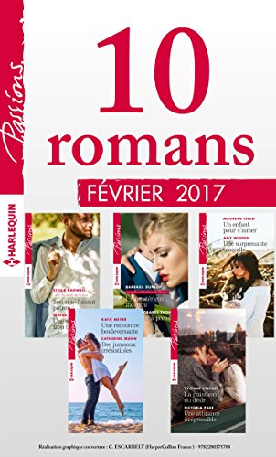 Book's Cover of10 romans Passions nº640 à 644  Février 2017