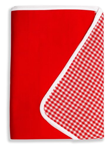 Brolly Sheets Single Mattress Protector Red