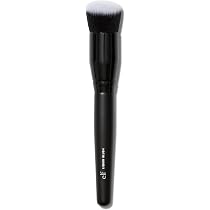 E.l.f. Kabuki Face Brush – Veganer Makeup-Pinsel In Reisegröße, Für Nasse & Trockene Anwendung