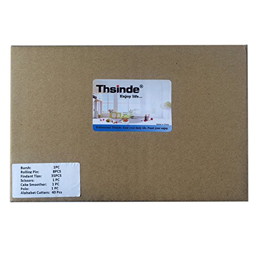 Fondant Ausstecher,Thsinde 87 Fondant Zubehör Ausstechformen Auswerfer Stempel Alphabet Zahlen Zeichensetzung Buchstaben Tortendeko Kuchen dekorations set Backen - 9