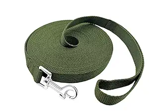 PETGOGO 15ft 20ft 30ft 40ft 50ft Long Dog/Puppy Lead Obedience Recall Training Dog Leashes for Small Medium Dogs Camping, Training, Play, or Backyard (20 FT, Green)