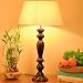 Homesake Eureka Polka Black Wood Table Lamp With Khadi Shade RS.1199.00