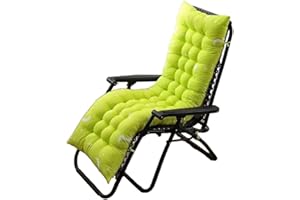 UYEOCO Coussin Chaise Longue Extérieur,Coussin De Chaise Longue Bain De Soleil 170*53/150*53CM Coussin Transat Jardin,Coussin Bain De Soleil,Coussin Chaise Longue Pliable,Coussin De Jardin Extérieur ( Color