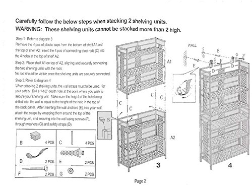 Gartenregal Blumenregal Pflanzenregal Blumenbank Regal Blumen Metall - 5