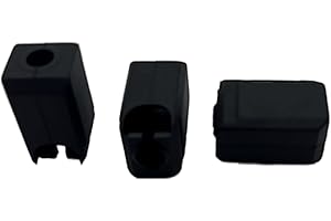 3DPLady 3 x black silicone socks compatible with Bambu Lab P1p and X1 carbon