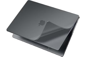 NPUOLS Cover in PP Morbida Opaca per MacBook Pro 14" M5 M4 M3 M2 M1 2025-2021 A3434 A3112 A3401 A3185 A2918 A2992 A2779 A2442,Leggero Custodia Plastica + Tastiera UE, Nero Opaco