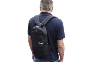 iGuerburn Sac à Dos pour Bouteille d’Oxygène Portable – Porte-réserve O2 médical cylindrique pour réservoir de taille M2, A/M4, ML6, B/M6, M7, C/M9 (Ne convient pas pour type "D") (Noir)