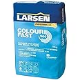 Nassboards – Larsen Colourfast 360 Tile Grout 10 kg Grey – Perfect for Indoor & Outdoor Grouting for Bathrooms, Patios and Home Improvement Project – Quick Drying Grouting Adhesive for Uniform Colour