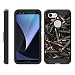 Produktbild TurtleArmor Schutzhülle für Google Pixel 3 [Armor Pro] Kompletter Schutz Hybrid Armor Gürtelclip Tasche Hülle Case Cover Robot Military War Army Design -, Bullets