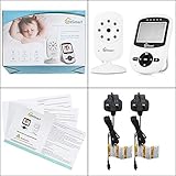 iLifeSmart SM24 Video Baby Monitor 2.4 Inch Babyphone mit Nachtsicht Temperaturüberwachung und Timer-Einstellung Funktionen Drahtlos Digital Kamera - 9