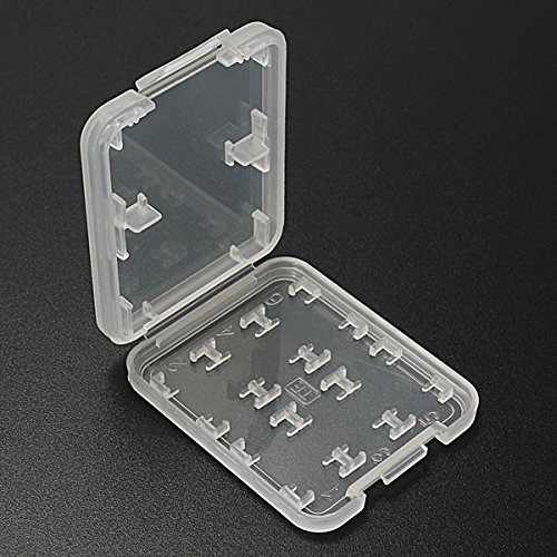 8 In 1 Fest Mikro Sd SDHC TF MS Speicherkarte Storage Box Schutz Halter Kasten