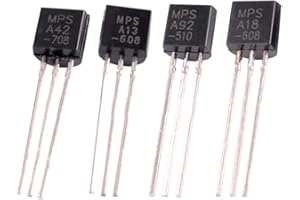 EZQNIRK 50-piece MPSA42 MPSA13 MPSA92 MPSA18 Z0103MA Z0607MA BT169D BT131-600 A42 A13 MPSA06 0103MA Z0103 Z0607 0607MA 131-600 Transistor,MPSA18