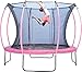 Produktbild Plum® 366cm Colours Springsafe® Trampolin mit Sicherheitsnetz - Flamingo Pink/Tropic Türkis