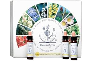 DOCLOGE Healing Herbs - Fiori di Bach, 38 fiori + 2 Rescue Remedy da 10 ml
