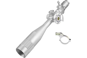 WestHunter Optics WHI Series Hunting Scope, 30 mm Tube First Focal Plane Red Green Illuminated Etched Glass Reticle Tactical 1/10 MIL Shooting Scopes