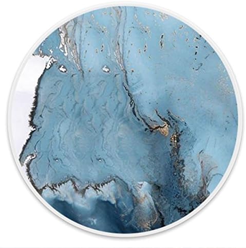 Hyley Premium Pop Girp Socket and Expanding Stand Prevent Phones form Dropping for Smartphones and Tablets and More (Blue Gold Gradient Marble)