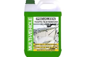 PRO-KLEEN 5L of Traffic Film Remover Cleaner/TFR - Effectively Removes Dirt, Grime, Grease and Oil & Leaves Behind a Sparkling Shine - Multi-Vehicle For Use on Cars, Trucks, Vans, Motorbikes & More
