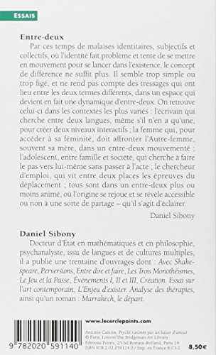 Book's Cover of Entre-Deux. L'origine en partage