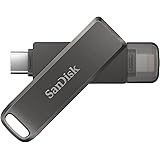 SanDisk iXpand Flash Drive Luxe 256GB 2-in-1 Lightning & USB Type-C connectors for your iPhone and iPad