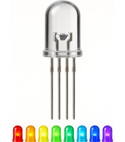 Lumonic 20 LED 3mm Bianco Caldo 3000K - Superluminosi Per Fai Da Te, Hobby E Modellismo