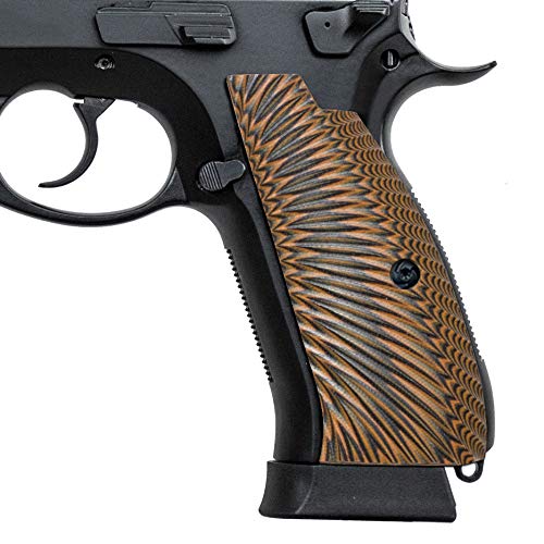 Guuun CZ75B Grips Full Size G10 CZ SP 01 Grip Sunburst Texture
