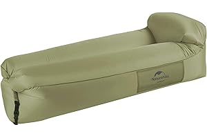 ‎NATUREHIKE Naturehike Aufblasbarer Liegesessel, Wasserdichtes Aufblasbares Sofa mit Tragbarem Rucksack, Aufblasbares Bett für Reisen, Camping, Pool (Grün)