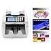 Produktbild Aibecy Geldzählmaschine Cash Money Geldscheine mit LCD Bildschirm, Geldzählmaschine for Euro Dollar AUD pounds Note Counters (1)