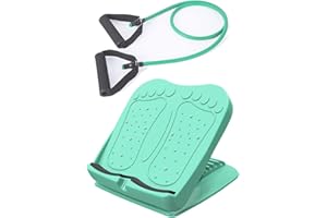 ZERONINE 5 Levels Adjustable Slant Board, Portable Anti-slip Ankle Stretching Incline Board With Magnet Pull Rope Calf Stretcher,For Muscle Calf Stretch Fitness Sports