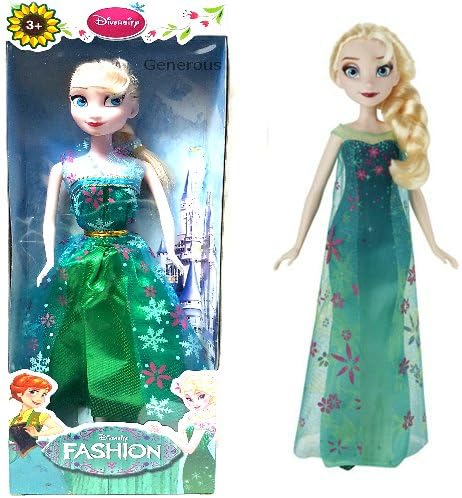 Disney Frozen Classic Elsa / Anna Fashion Dolls / Frozen Fever / Frozen 2 Dolls Mulitiple Dolls Listing Single 28.5cm Long Double Doll Size 36cm Long (Fashion Princess Anna 29.5cm)