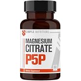 Simple Nutritions Magnesium Citrate P5P &ndash; Magnezyum Sitrat + Vitamin B6 (P5P) &ndash; 200 mg &ndash; 60 Tablet Takviye Edici Gıda