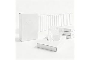 Hygiene Bags Made of Polyethylene (PE) in Dispenser, PE Hygiene Bag, White, Women's Hygiene Bag for Sanitary Towels & Tampons, Hygiene Bags for Hotels & Sanitary Facilities (20)