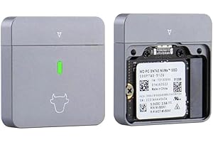 PANLOUTING M.2 NVMe 2230 SSD Gehäuse Externes Festplattengehäuse, USB Typ C 10Gbit/s USB3.2 Gen2 Adapter, für M2 2230 NVMe PCIe M Key/M+B Key SSD, kompatibel mit Android Handy Smartphone Laptop