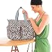 Bebamour Original Floral Designer Diaper Tote Bags Nappy Changing Bag (Leopard)