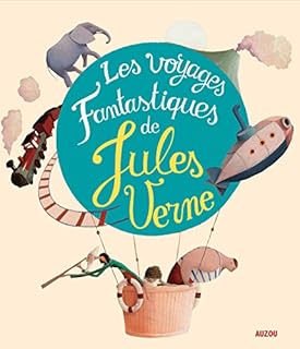 jaquette livre Les voyages fantastiques de Jules Verne