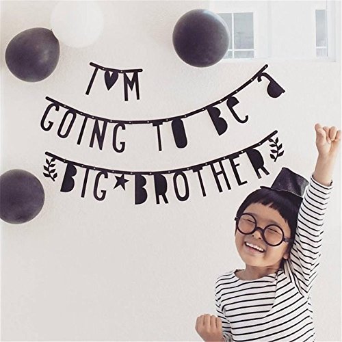 DIY Buchstaben Zahl Symbole Flaggen-Fahnen fuer Hochzeit Dekoration,SCHWARZ 141er/Set - 6