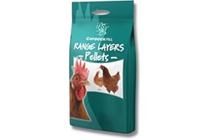 Copdock Mill Range Layers Pellets Chicken Feed 5kg – Food for Hens and Laying Poultry, Ducks, Geese, Bantams – 100% Natural Pellets