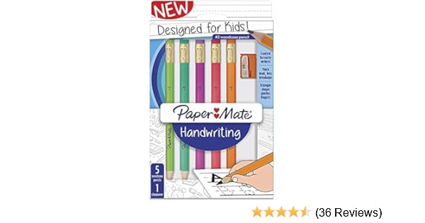 Paper Mate Bleistift Set Mit Spitzer Hb 2 Dreieckig Holz Verschiedene Farben 3 Pack Amazon De Burobedarf Schreibwaren