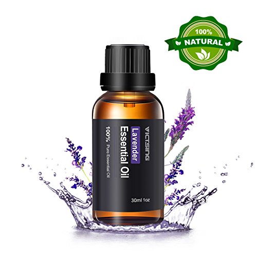 Preisvergleich Produktbild VicTsing Ätherische Öle, 100% rein und natürlich, 30ml / 10 oz jede Flasche. Die höchste verfügbare Qualität, es hilft, sich zu entspannen und den Schlaf zu verbessern